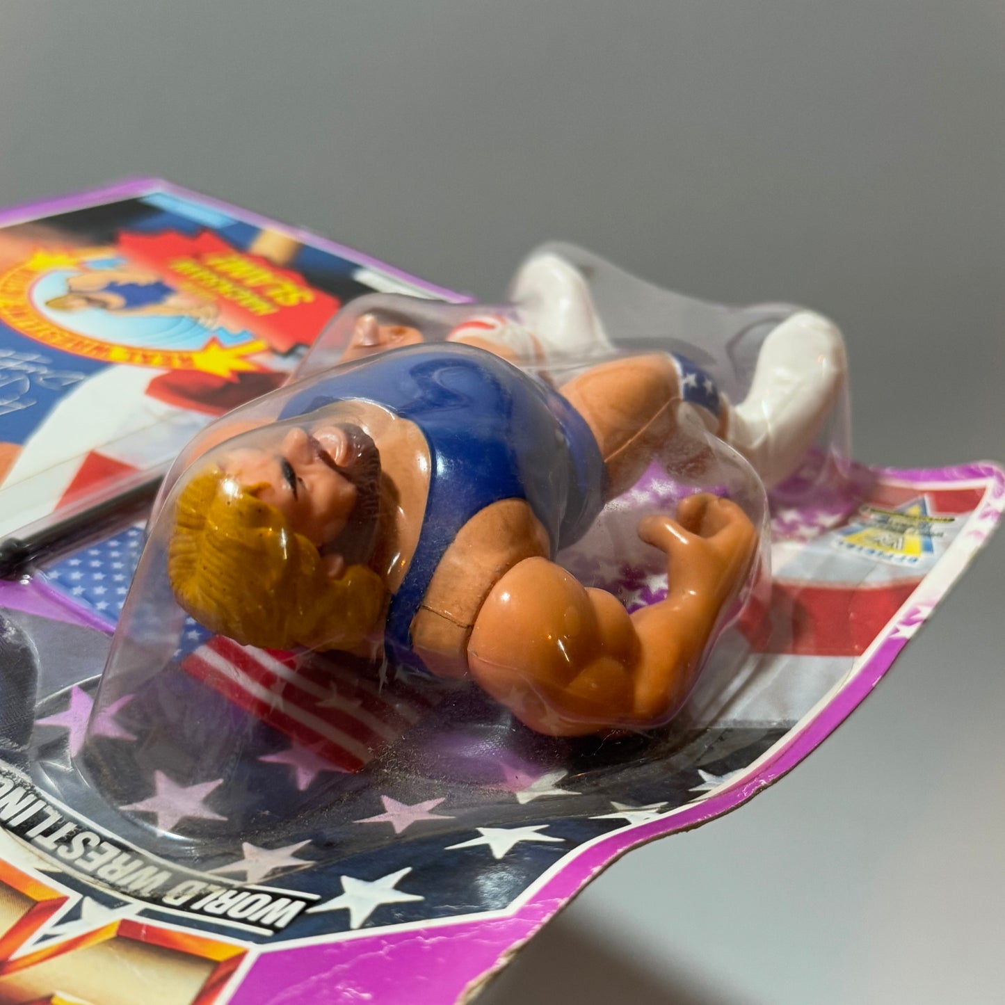 WWF Hasbro Hacksaw Jim Duggan Series 9 MOC