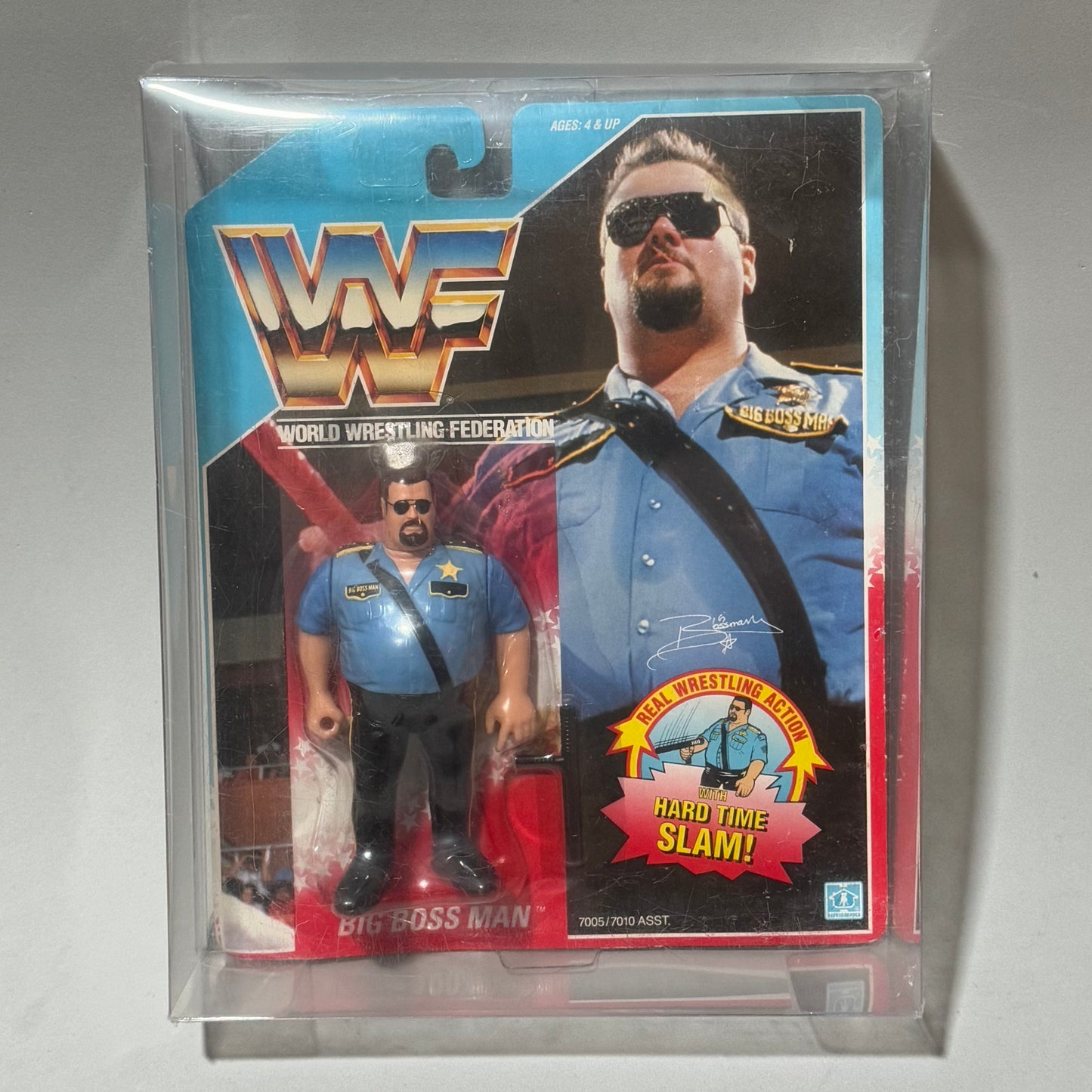 WWF Hasbro Big Boss Man Series 1 MOC