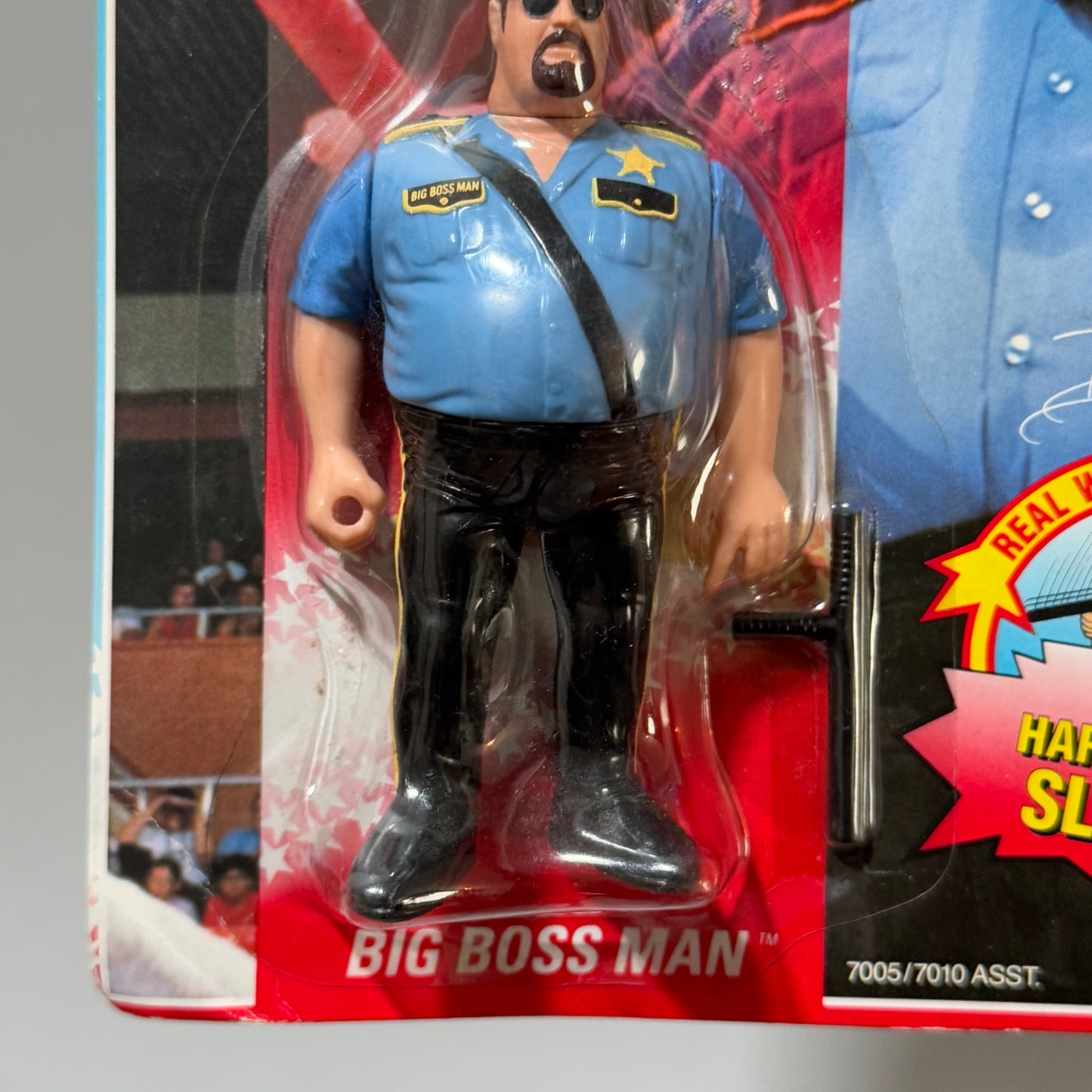 WWF Hasbro Big Boss Man Series 1 MOC