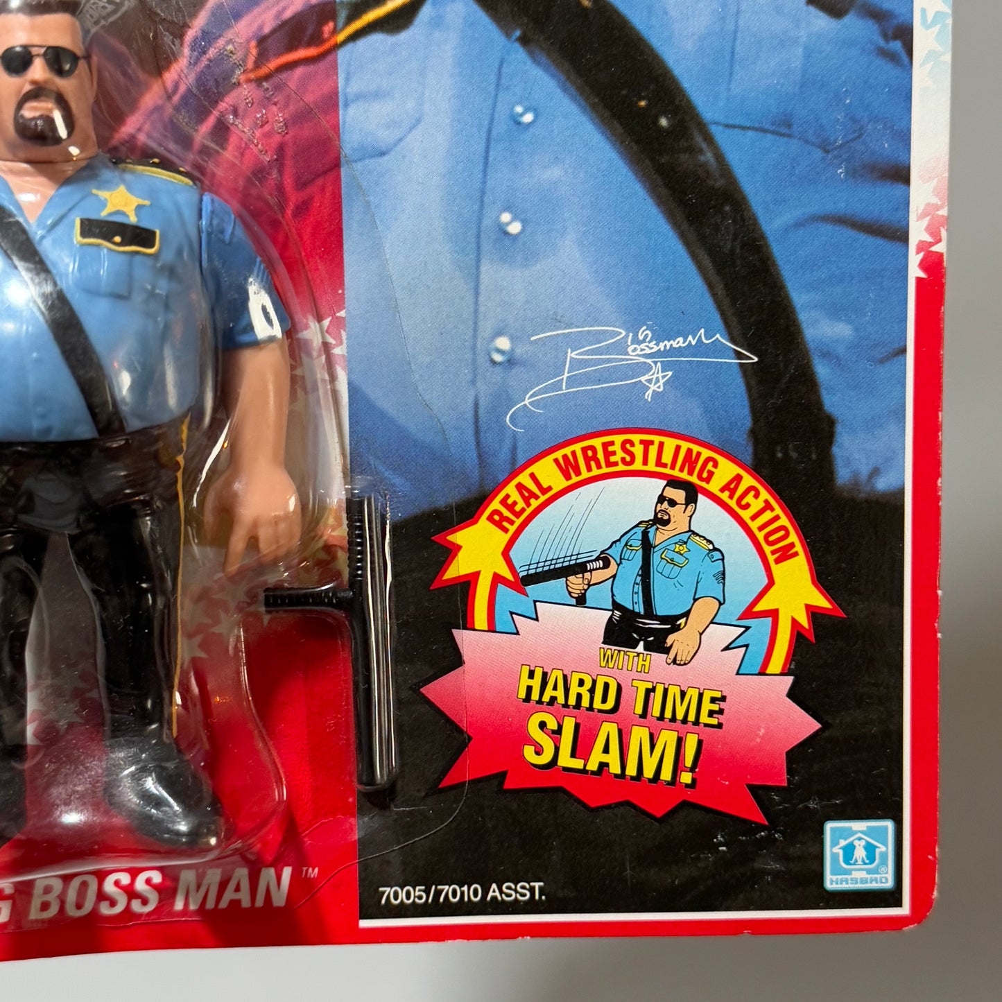 WWF Hasbro Big Boss Man Series 1 MOC