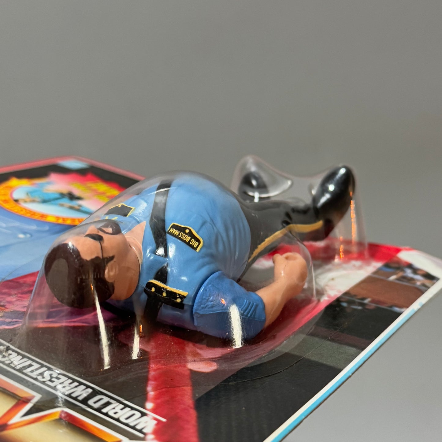 WWF Hasbro Big Boss Man Series 1 MOC