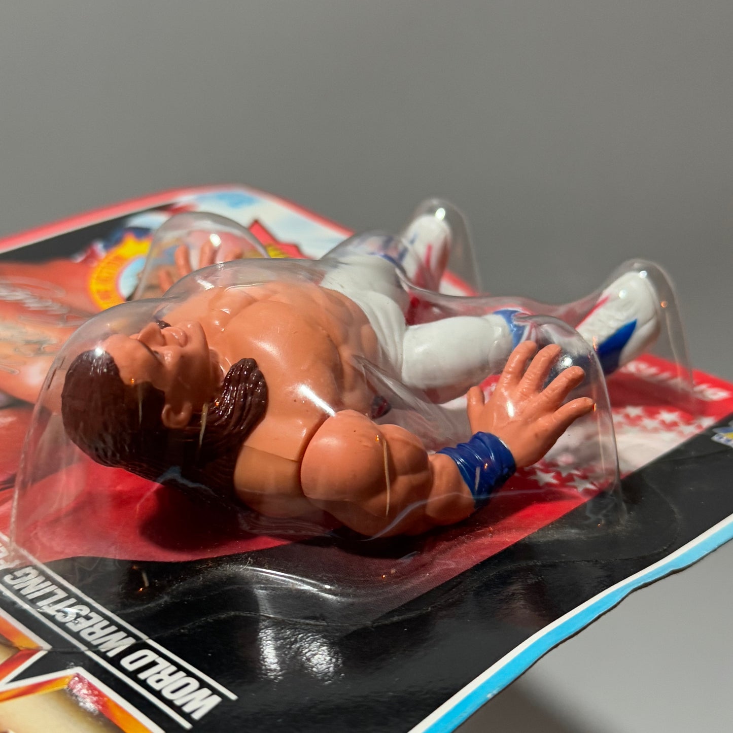 WWF Hasbro British Bulldog Series 4 MOC