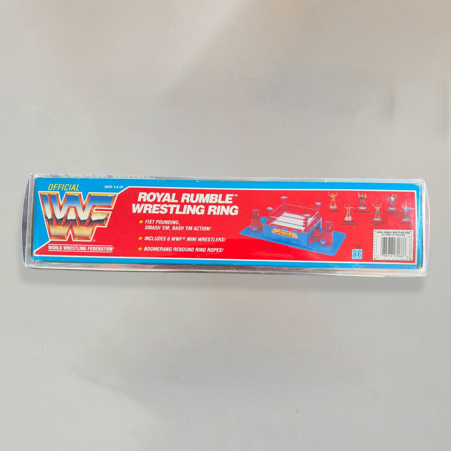 1992 WWF Hasbro Mini Wrestlers Royal Rumble Wrestling Ring