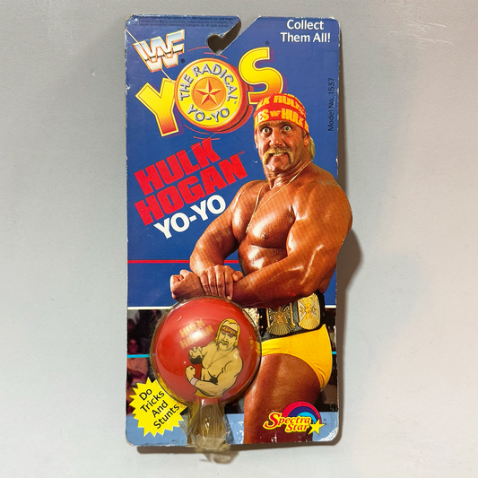 1990 WWF YOS The Radical Yo-Yo Hulk Hogan YO-YO  By Spectra Stars