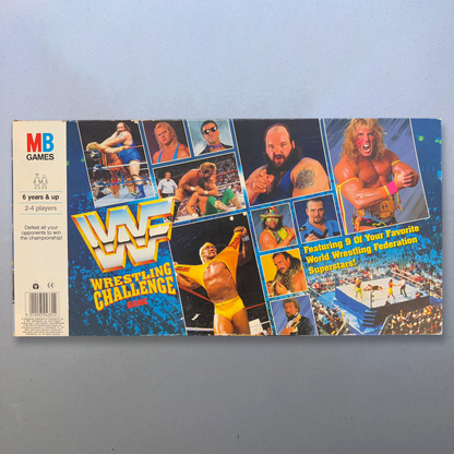 WWF Wrestling Challenge Game MB Games 1991 Complete