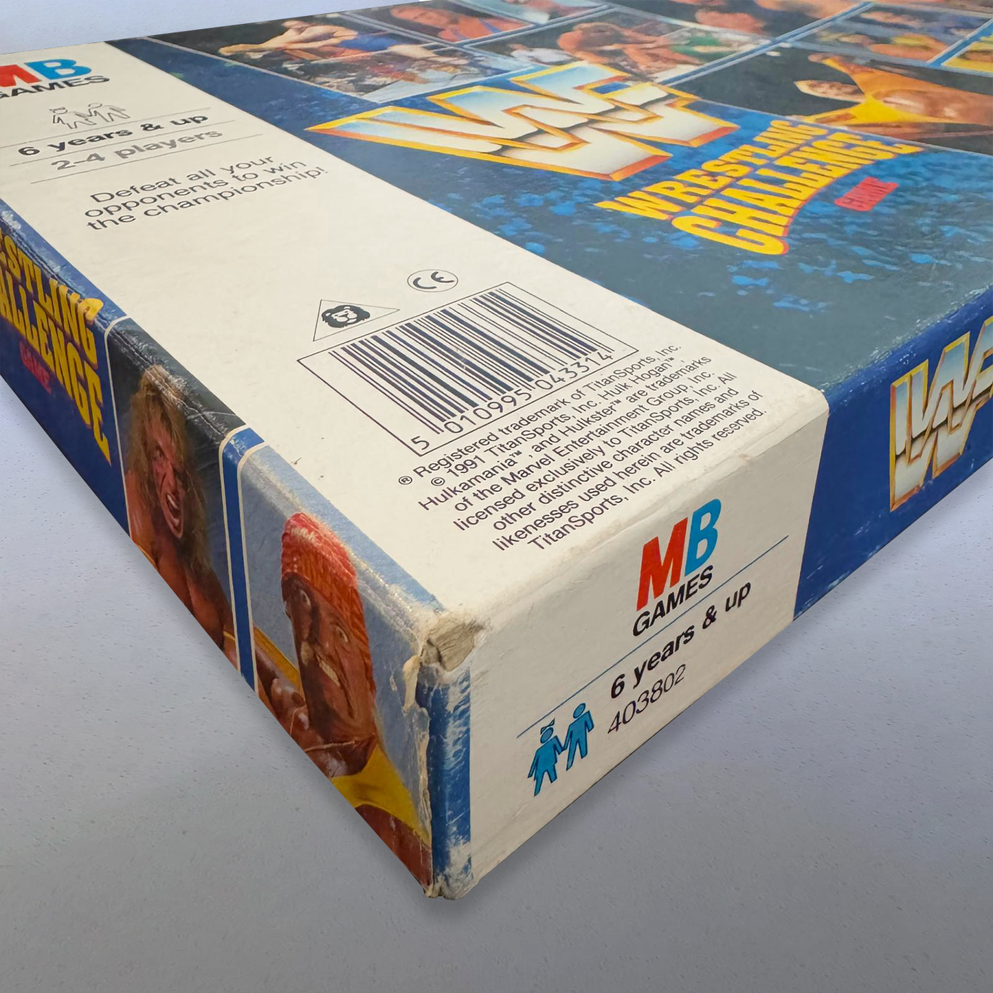 WWF Wrestling Challenge Game MB Games 1991 Complete