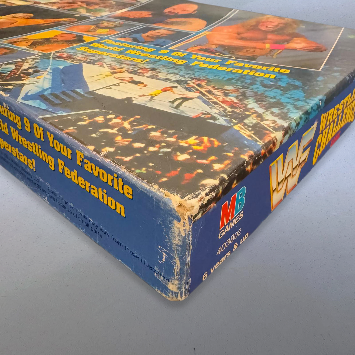 WWF Wrestling Challenge Game MB Games 1991 Complete