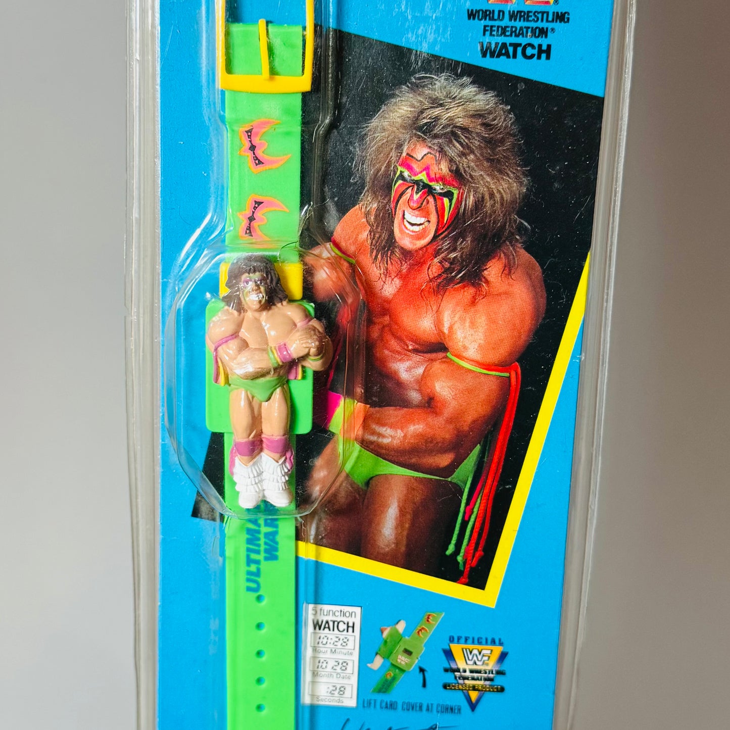 WWF Wrestling Vintage Ultimate Warrior Digital Watch