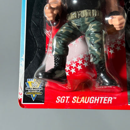 WWF Hasbro SGT. Slaughter Series 3 MOC