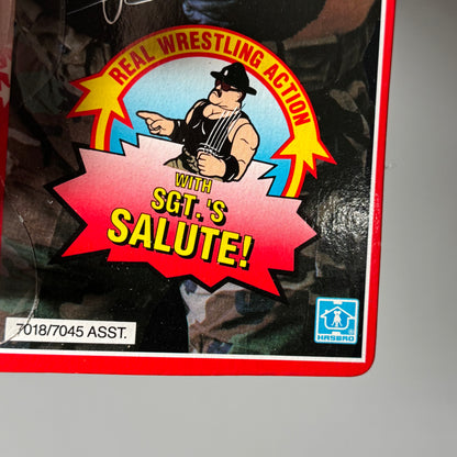 WWF Hasbro SGT. Slaughter Series 3 MOC