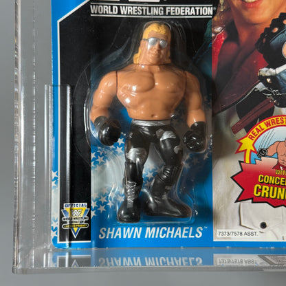 WWF Hasbro Shawn Michaels Series 10 MOC - UKG70% GRADE