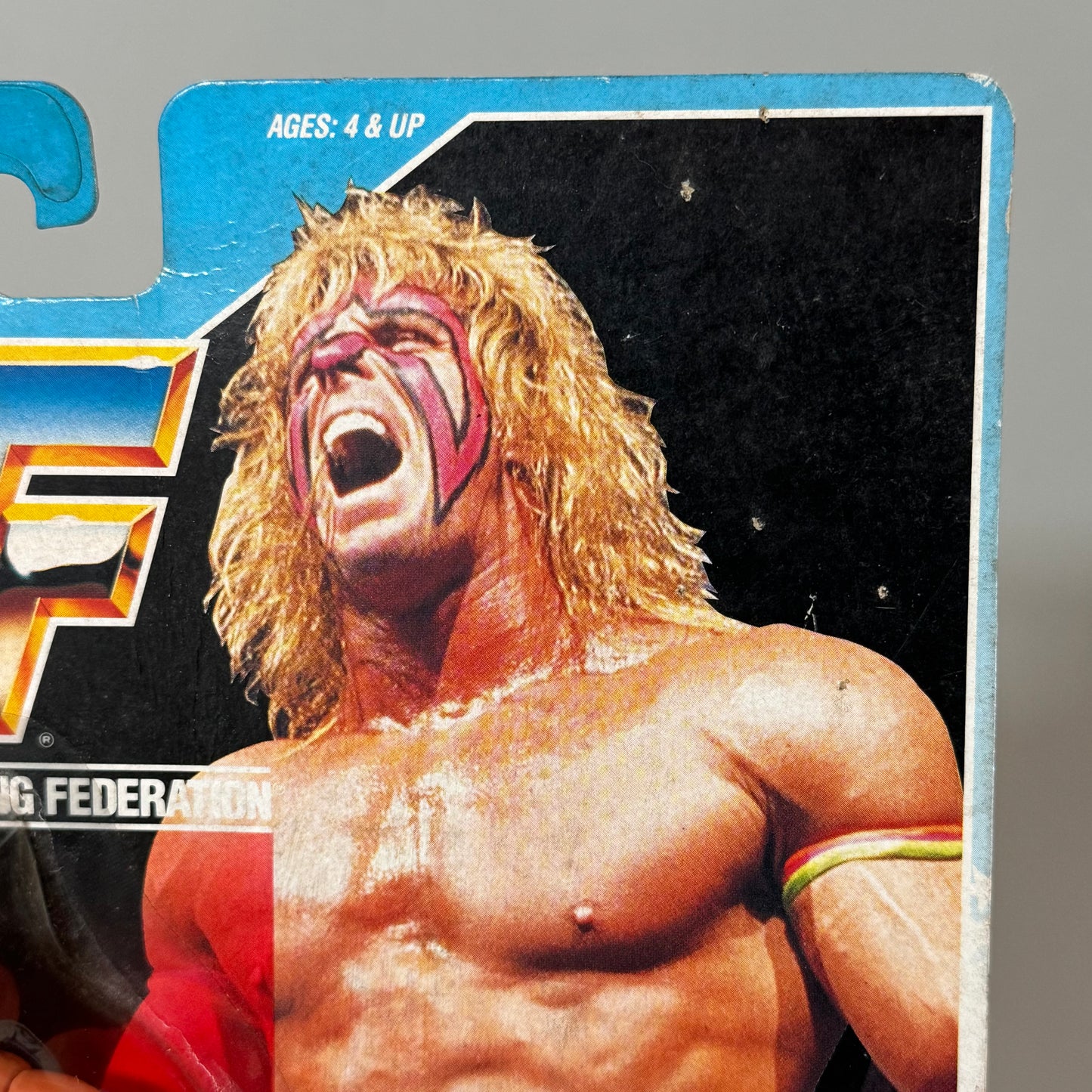 WWF Hasbro Ultimate Warrior Series 3 MOC