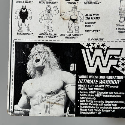 WWF Hasbro Ultimate Warrior Series 3 MOC