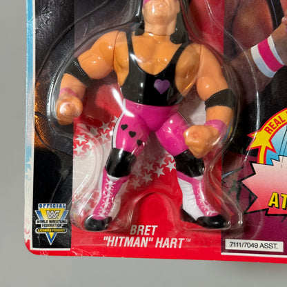 WWF Hasbro Bret "Hitman" Hart (Purple Heart) Series 4 MOC