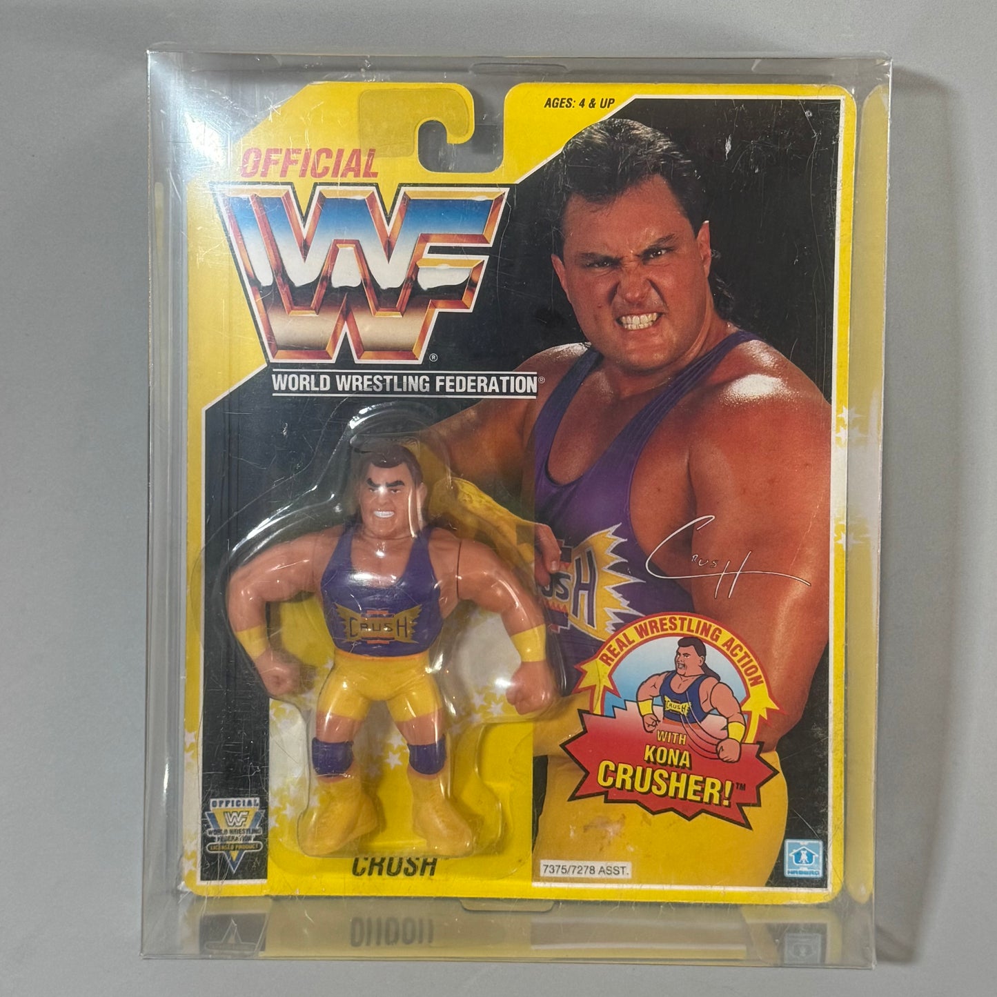 WWF Hasbro Crush Series 7 MOC