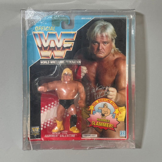 WWF Hasbro Greg "The Hammer" Valentine Series 3 MOC