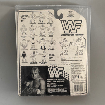 WWF Hasbro Greg "The Hammer" Valentine Series 3 MOC