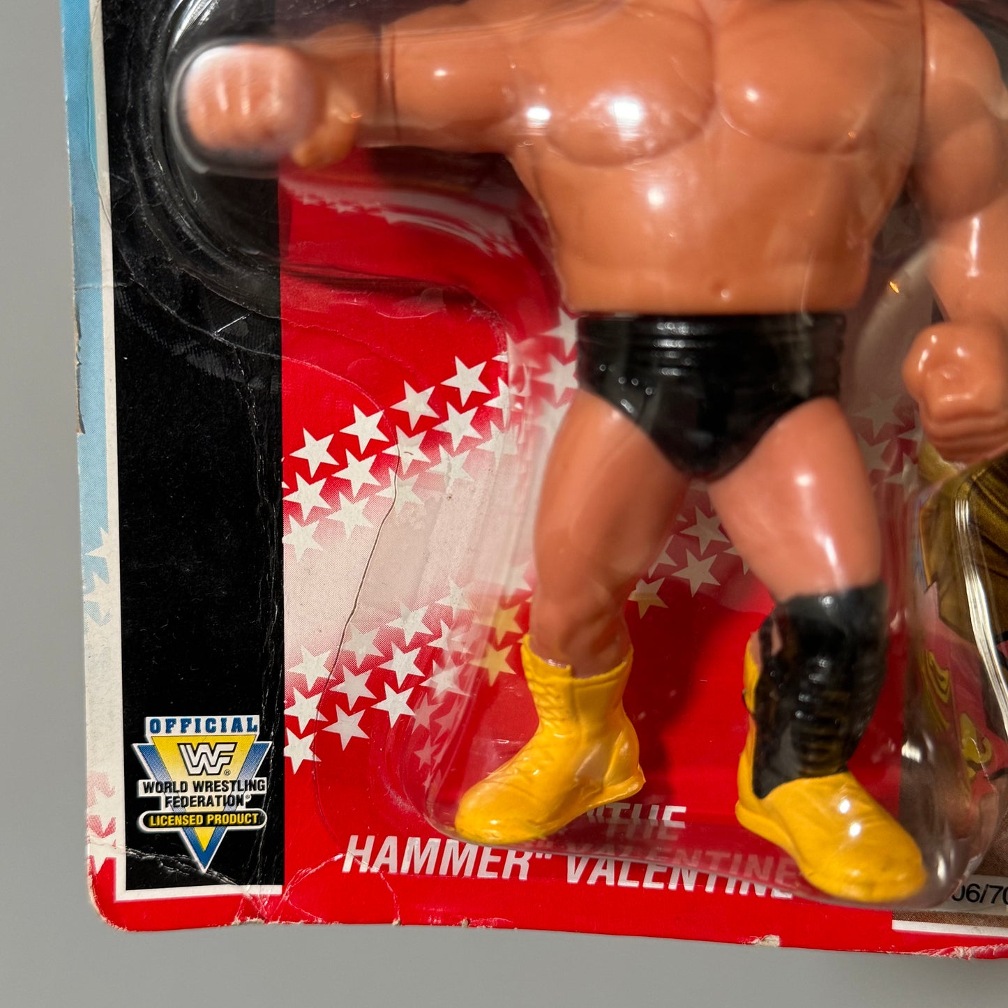 WWF Hasbro Greg "The Hammer" Valentine Series 3 MOC