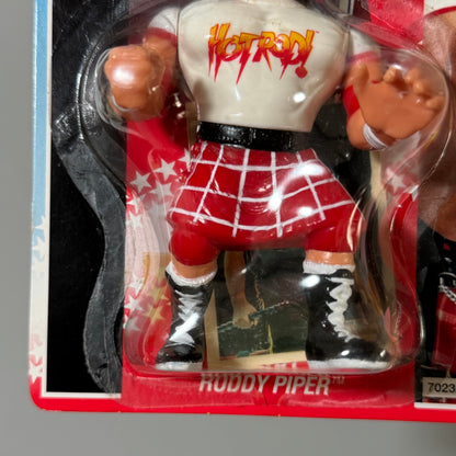 WWF Hasbro Rowdy Roddy Piper (With Collector Card Inside) Series 2 MOC