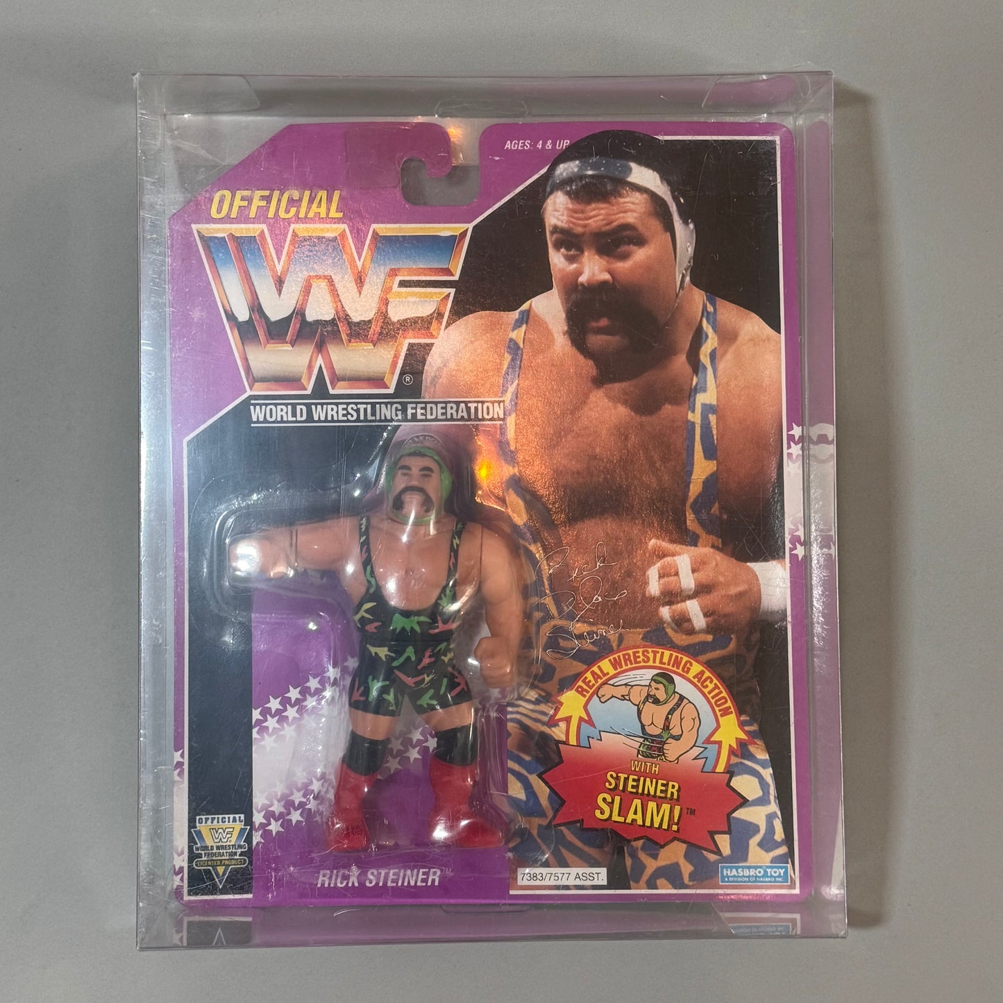 WWF Hasbro Rick Steiner Series 9 MOC