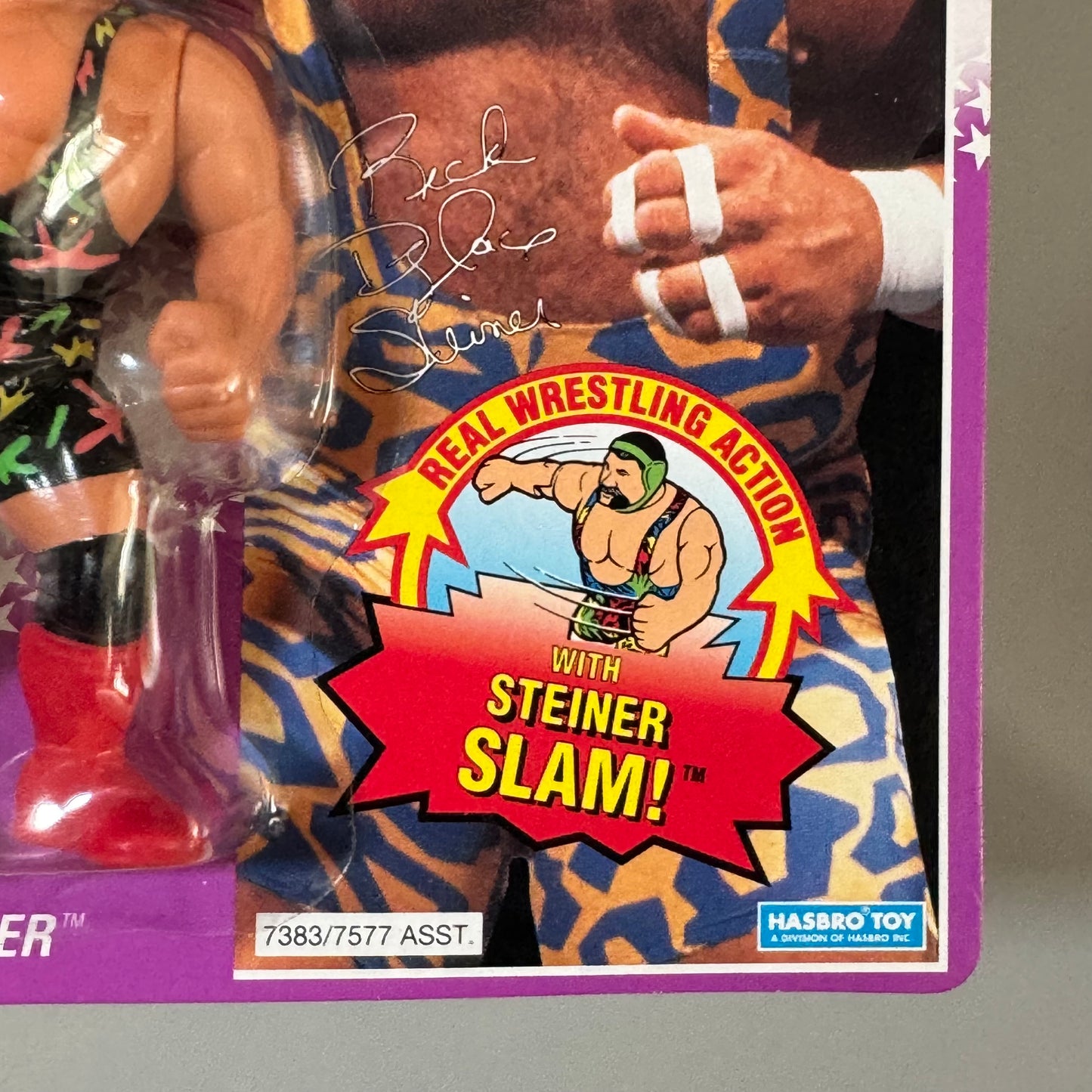 WWF Hasbro Rick Steiner Series 9 MOC