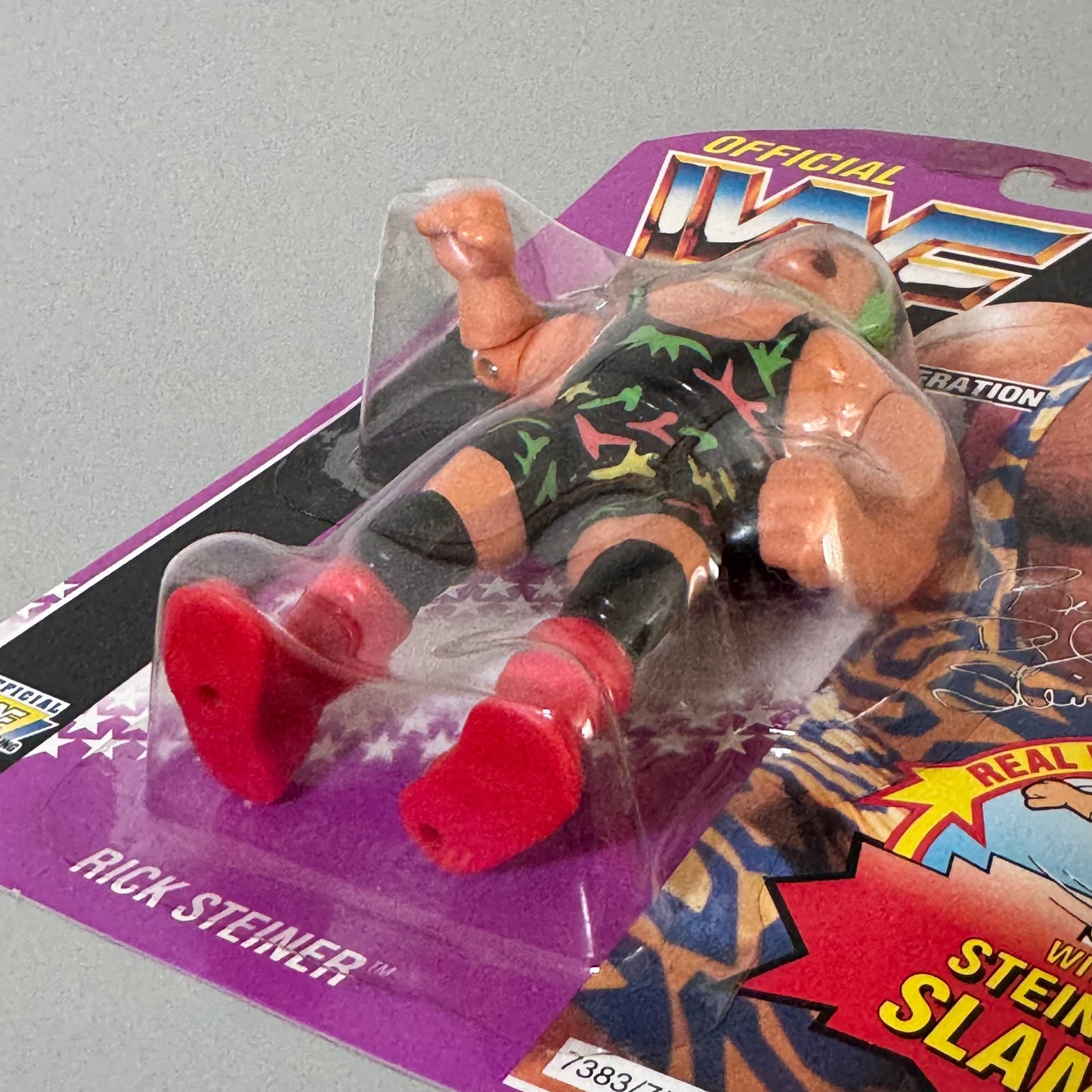 WWF Hasbro Rick Steiner Series 9 MOC