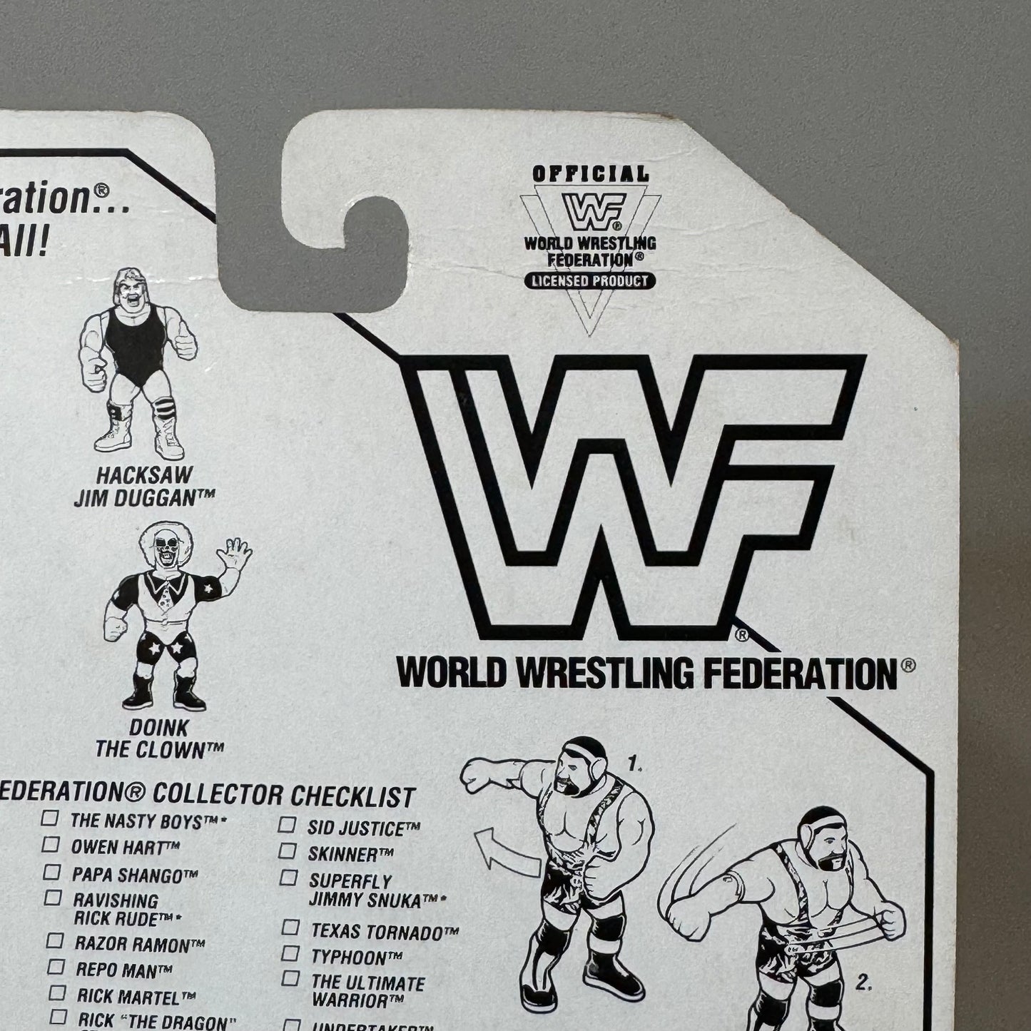 WWF Hasbro Rick Steiner Series 9 MOC