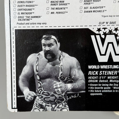 WWF Hasbro Rick Steiner Series 9 MOC