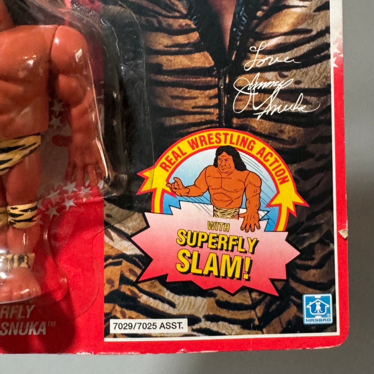 WWF Hasbro Superfly Jimmy Snuka Series 2 MOC