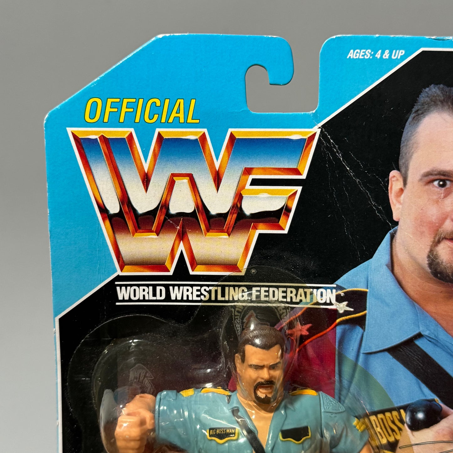 WWF Hasbro Big Boss Man Series 3 MOC