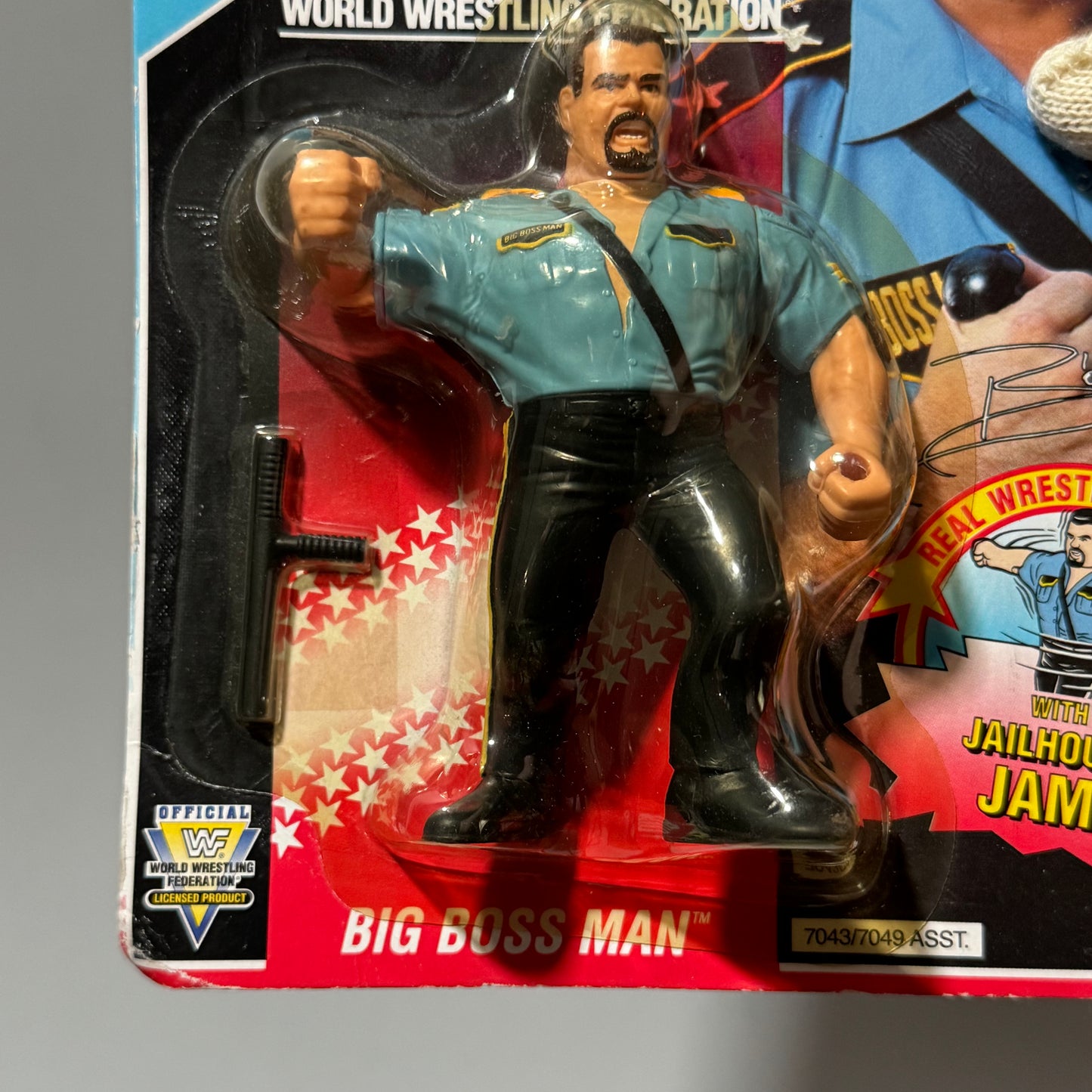 WWF Hasbro Big Boss Man Series 3 MOC