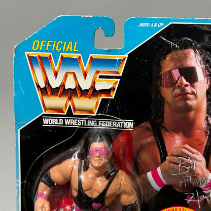 WWF Hasbro Bret "Hitman" Hart (Pink Heart) Series 4 MOC