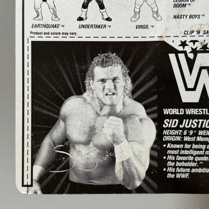 WWF Hasbro Sid Justice Series 5 MOC