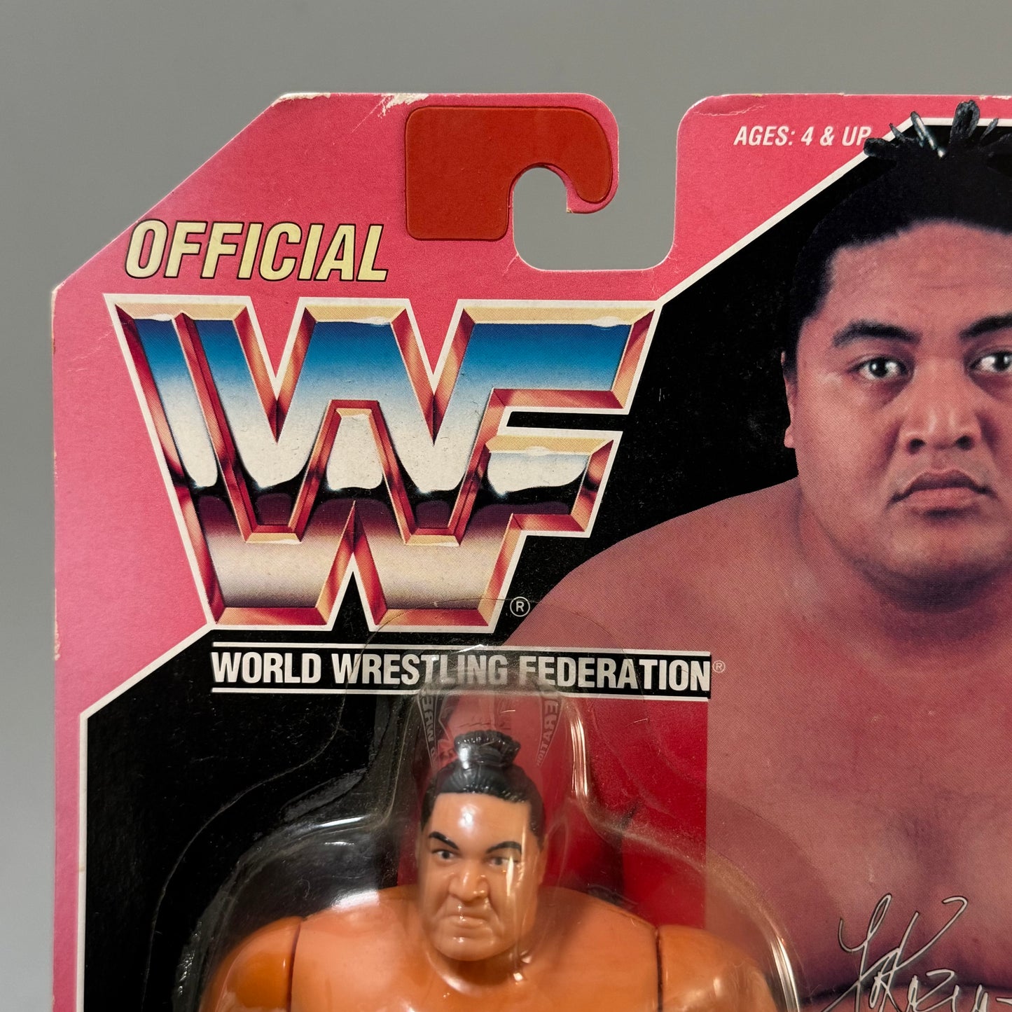 WWF Hasbro Yokozuna Series 8 MOC