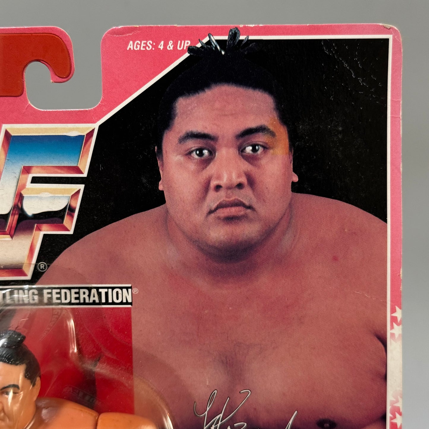 WWF Hasbro Yokozuna Series 8 MOC