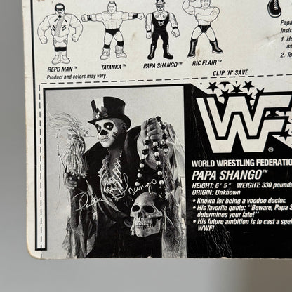 WWF Hasbro Papa Shango Series 6 MOC