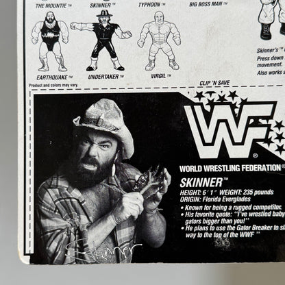 WWF Hasbro Skinner Series 5 MOC