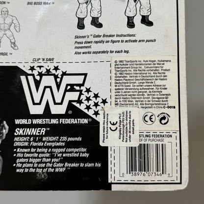 WWF Hasbro Skinner Series 5 MOC