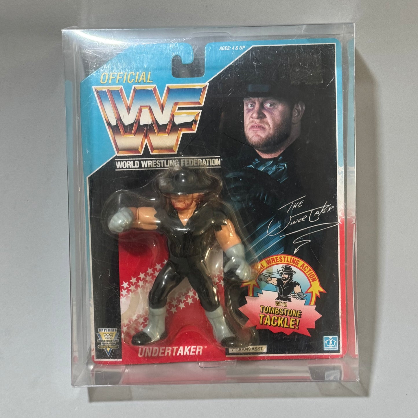 WWF Hasbro Undertaker Series 4 MOC