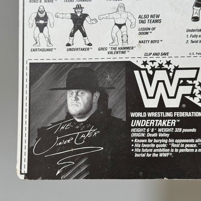 WWF Hasbro Undertaker Series 4 MOC