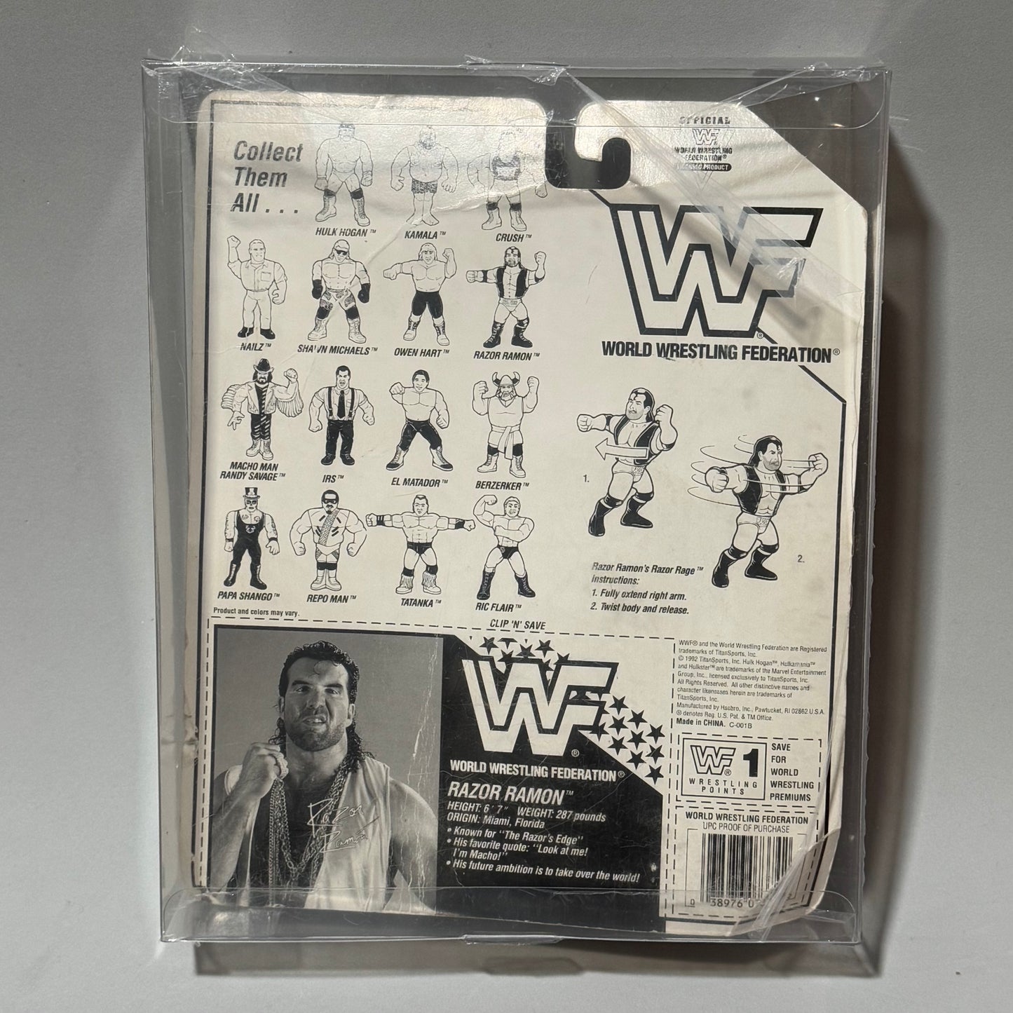 WWF Hasbro Razor Ramon Series 7 MOC