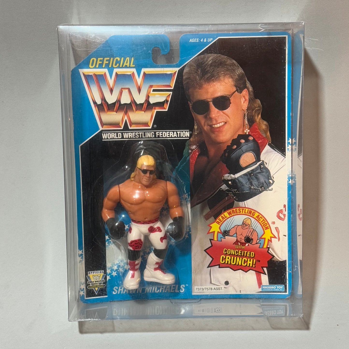 WWF Hasbro Shaun Michaels (White Trunks) Series 10 MOC