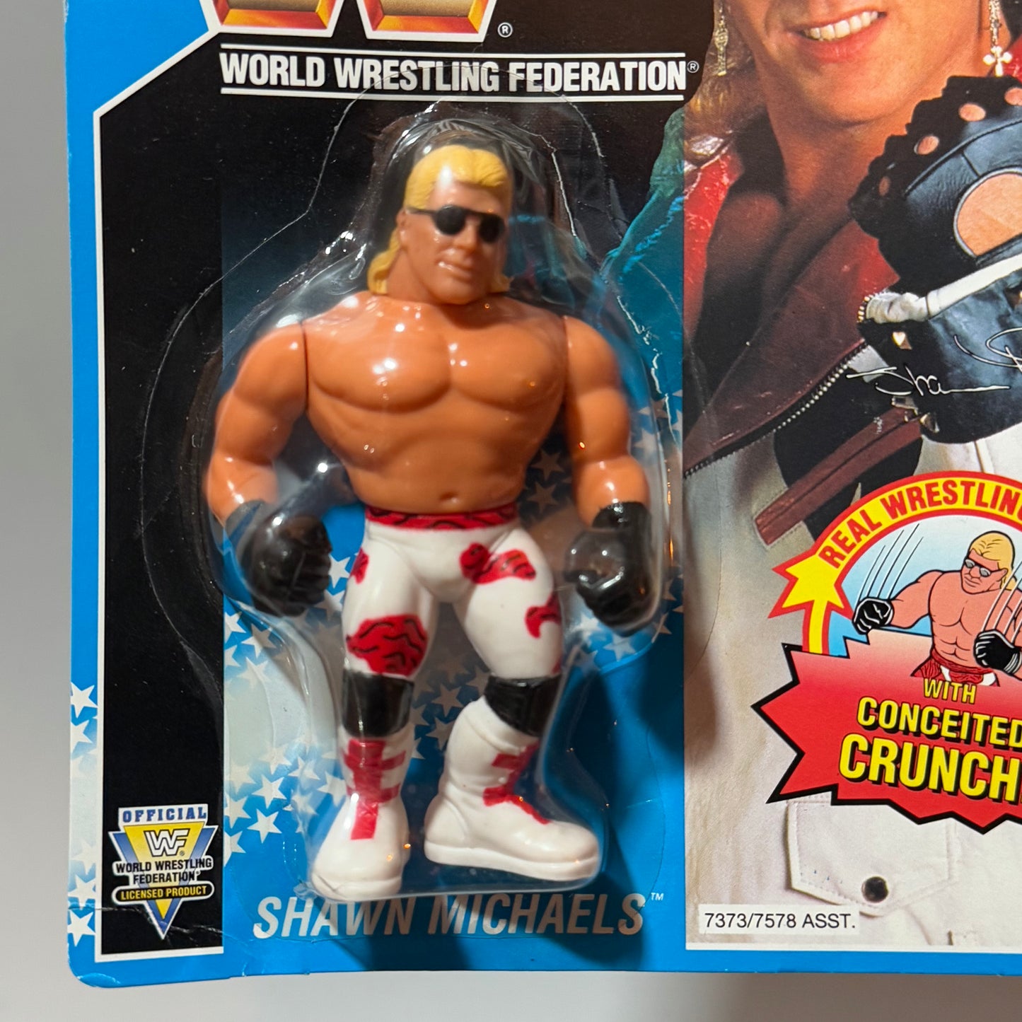 WWF Hasbro Shaun Michaels (White Trunks) Series 10 MOC