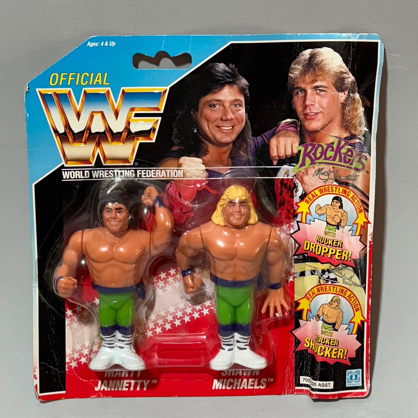 WWF Hasbro Rockers Tag Team MOC