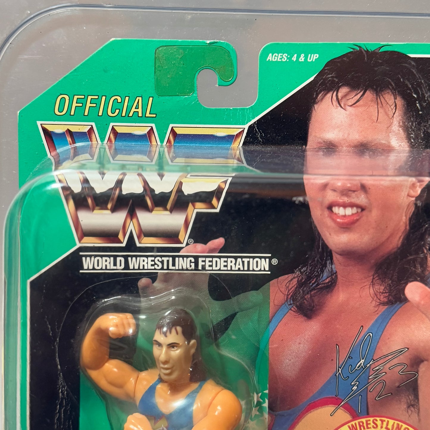 WWF Hasbro The 1-2-3 Kid Series 11 MOC