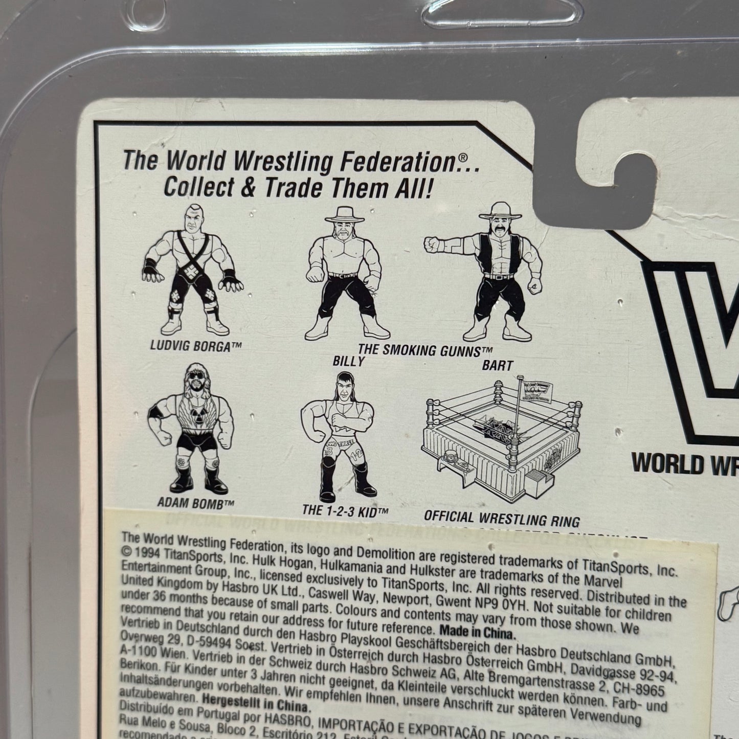 WWF Hasbro The 1-2-3 Kid Series 11 MOC