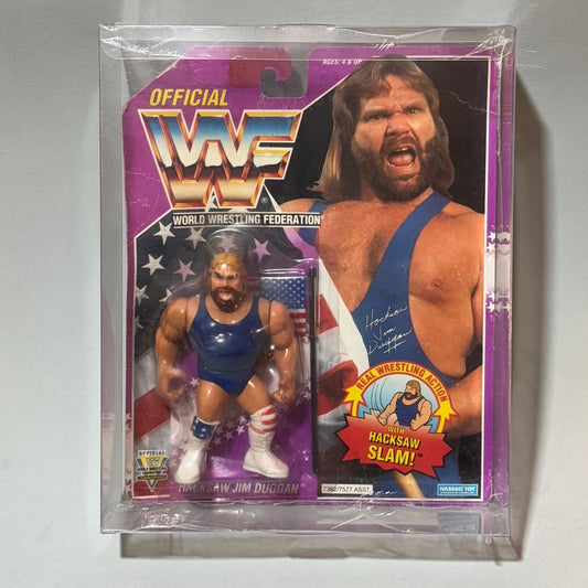 WWF Hasbro Hacksaw Jim Duggan Series 9 MOC