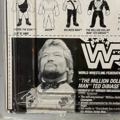 WWF Hasbro "The Million Dollar Man" Ted DiBiase Series 1 MOC