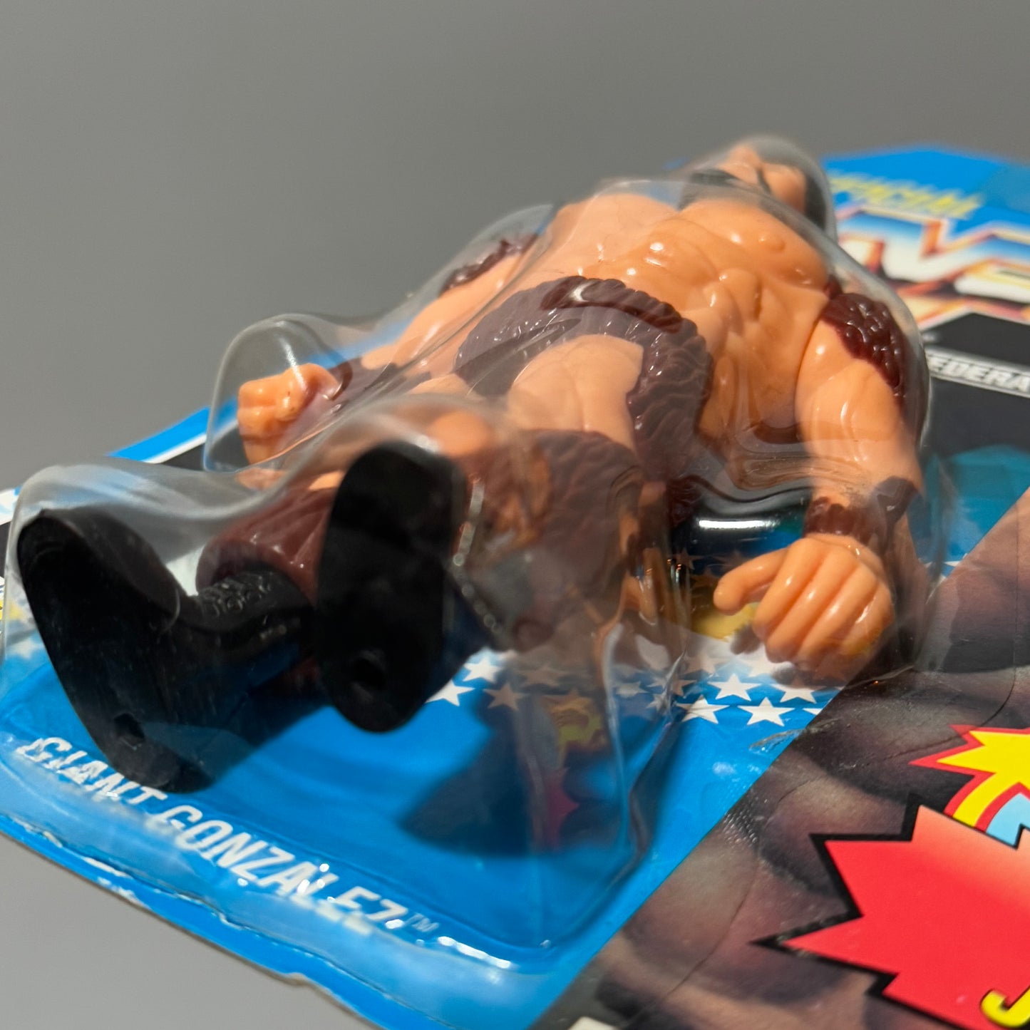 WWF Hasbro Giant Gonzalez Series 10 MOC