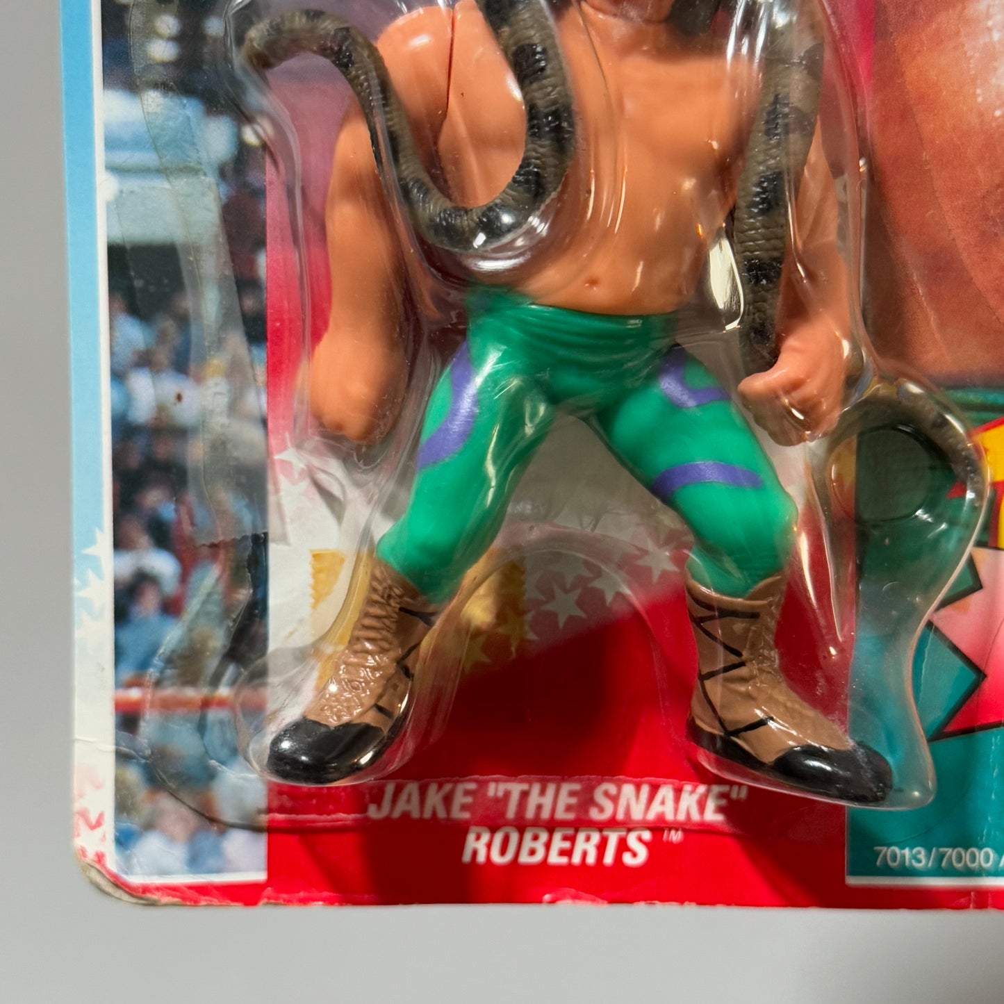 WWF Hasbro Jake "The Snake" Roberts Series 1 MOC